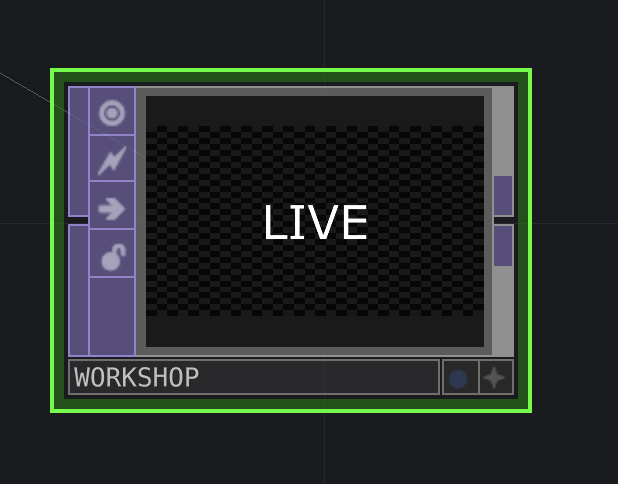 TouchDesigner LIVE workshop node
